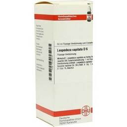 Abbildung: DHU Lespedeza capitata D 6 Dilution Dilution, 50 ml PZN 07248275