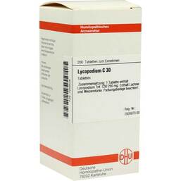 Abbildung: DHU Lycopodium C 30 Tabletten Tabletten, 200 St PZN 07248536