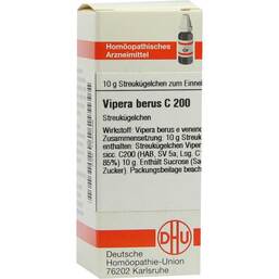 Abbildung: DHU Vipera Berus C 200 Globuli Globuli, 10 g PZN 07250088