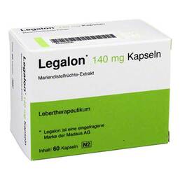 Abbildung: Legalon 140 Hartkapseln 60 St, Hartkapseln PZN 07251320