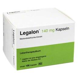 Abbildung: Legalon 140 Hartkapseln 100 St, Hartkapseln PZN 07251337