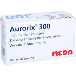 Abbildung: Aurorix 300 Filmtabletten 50 St, Filmtabletten PZN 07258285