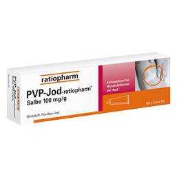 Abbildung: Pvp jodatum ratiopharm Salbe 100 g, Salbe PZN 07260431