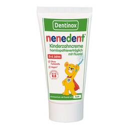 Abbildung: Nenedent Kinderzahncreme homöopathieverträglich mit Fluorid Zahncreme, 50 ml PZN 07275935
