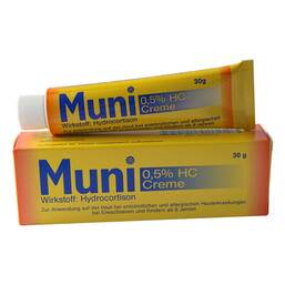 Abbildung: Muni 0,5% HC Creme Creme, 30 g PZN 07276113