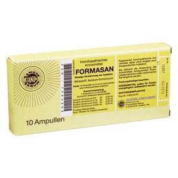 Abbildung: Formasan Injektion Ampullen 10X2 ml, Ampullen PZN 07284868