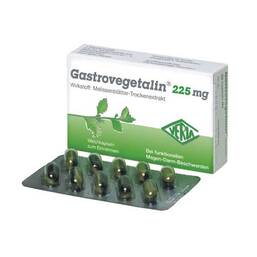 Abbildung: Gastrovegetalin 225 mg Weichkapseln Weichkapseln, 100 St PZN 07296713