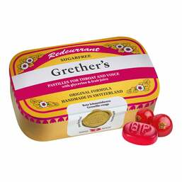 Abbildung: Grethers Redcurrant + Vitamin Pastillen, 110 g PZN 07298184