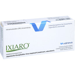 Abbildung: Ixiaro Fertigspritzen 0.5 ml, Fertigspritzen PZN 07299522