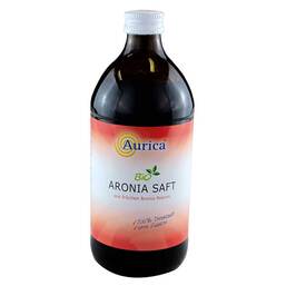 Abbildung: Aronia 100% Direktsaft Bio Saft, 500 ml PZN 07301383