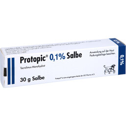 Abbildung: Protopic 0,1% Salbe 30 g, Salbe PZN 07315178