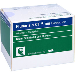 Abbildung: Flunarizin-CT 5 mg Hartkapseln 100 St, Hartkapseln PZN 07320570