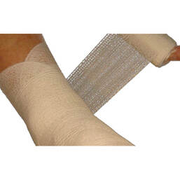 Abbildung: Zinkleimbinde 5mx10cm 10 St, Binden PZN 07329252