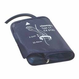 Abbildung: Visomat comfort eco Bügelmansschette für Blutdruckmessgeräte 32 - 42cm 1 St PZN 07333408