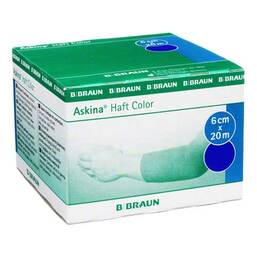 Abbildung: Askina Haftbinde Color 6cmx2 Binden, 1 St PZN 07343453