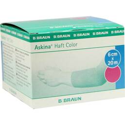 Abbildung: Askina Haftbinde Color 6cmx2 1 St, Binden PZN 07343482