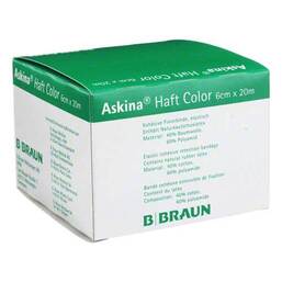 Abbildung: Askina Haftbinde Color 6cmx2 Binden, 1 St PZN 07343507