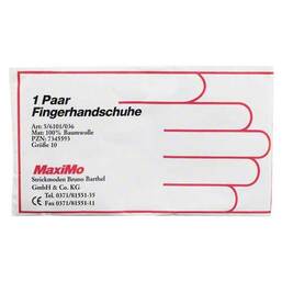 Abbildung: Handschuhe Baumwolle Größe 10 Überlänge Handschuhe, 2 St PZN 07345593
