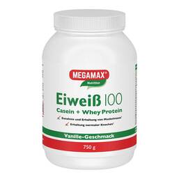 Abbildung: Eiweiss Vanille Megamax Pulv Pulver, 750 g PZN 07345908