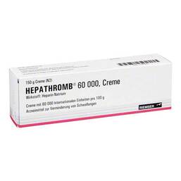 Abbildung: Hepathromb Creme 60.000 I.E. Creme, 150 g PZN 07347882