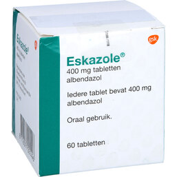 Abbildung: Eskazole Tabletten 60 St, Tabletten PZN 07349579