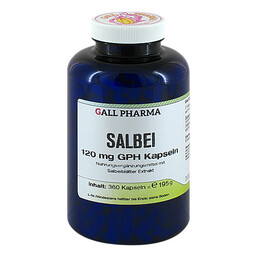 Abbildung: Salbei 120 mg GPH Kapseln Kapseln, 360 St PZN 07351085