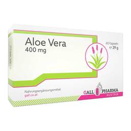 Abbildung: Aloe Vera 400 mg GPH Kapseln Kapseln, 60 St PZN 07352593