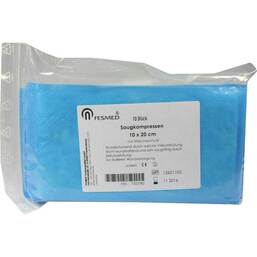 Abbildung: Saugkompressen 10x20cm unsteril 10 St, Kompressen PZN 07353782
