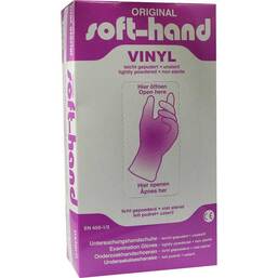 Abbildung: Vinyl Untersuchungshandschuhe gepudert Größe XL Handschuhe, 100 St PZN 07354534
