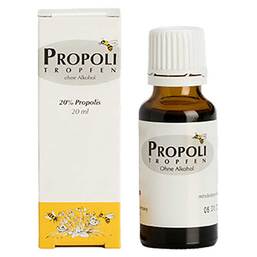 Abbildung: Propoli Tropfen ohne Alkohol Tropfen, 20 ml PZN 07363740