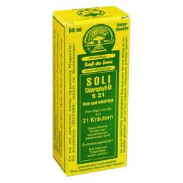 Abbildung: Soli-Chlorophyll-Öl S 21 Öl, 50 ml PZN 07364099
