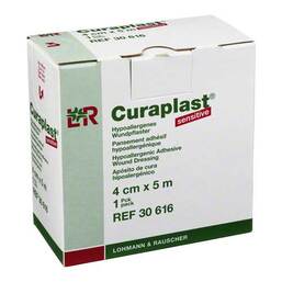 Abbildung: Curaplast Wundschnellverband Sensitiv 5mx4cm 1 St, Pflaster PZN 07366796