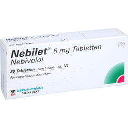 Abbildung: Nebilet Tabletten 30 St, Tabletten PZN 07371053