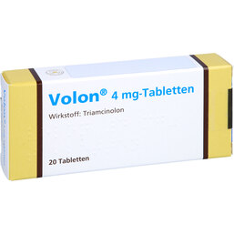 Abbildung: Volon 4 mg Tabletten 20 St, Tabletten PZN 07371627