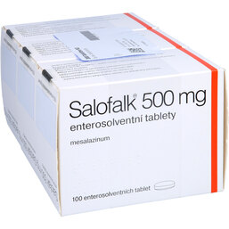 Abbildung: Salofalk 500 magensaftresistente Tabletten 300 St, Tabletten magensaftresistent PZN 07371679