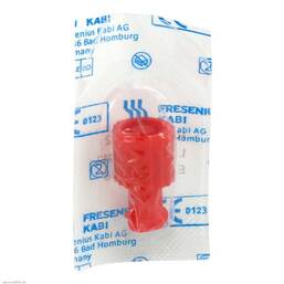 Abbildung: Kombistopfen rot steril 1 St PZN 07373520