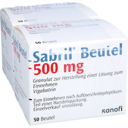 Abbildung: Sabril Beutel Granulat 100 St, Granulat PZN 07382909