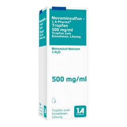 Abbildung: Novaminsulfon 1A Pharma Tropfen 50 ml, Tropfen PZN 07387901
