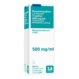 Abbildung: Novaminsulfon 1A Pharma Tropfen 100 ml, Tropfen PZN 07387918