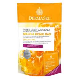 Abbildung: Dermasel Spa Totes Meer Badesalz Milch & Honig Kombipackung, 1 P PZN 07388645