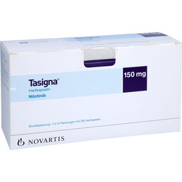 Abbildung: Tasigna 150 mg Hartkapseln 4X28 St, Hartkapseln PZN 07388711