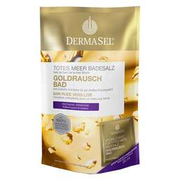 Abbildung: Dermasel Exklusiv Totes Meer Badesalz Goldrausch Kombipackung, 1 P PZN 07390197
