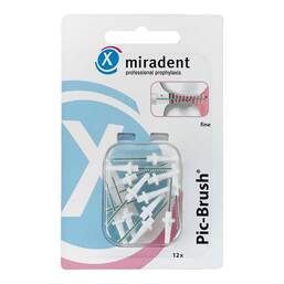 Abbildung: Pic Brush Interdentalbürste Ersatzb. weiß 2mm 12 St, Zahnbürste PZN 07391245