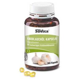 Abbildung: Sovita Knoblauchöl Kapseln Kapseln, 360 St PZN 07394060