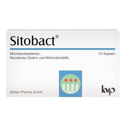 Abbildung: Sitobact Kapseln Kapseln, 15 St PZN 07396739