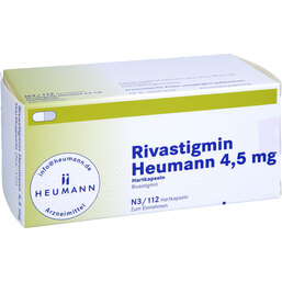 Abbildung: Rivastigmin Heumann 4,5 mg Hartkapseln 112 St, Hartkapseln PZN 07405993