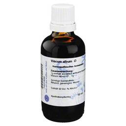 Abbildung: Viscum album Urtinktur D 1 H 50 ml, Dilution PZN 07431938