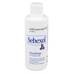 Abbildung: Sebexol Lotio cum urea 5% 150 ml, Emulsion PZN 07436485