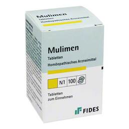 Abbildung: Mulimen Tabletten Tabletten, 100 St PZN 07446561