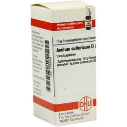 Abbildung: DHU Acidum sulfuricum D 200 Globuli Globuli, 10 g PZN 07454098